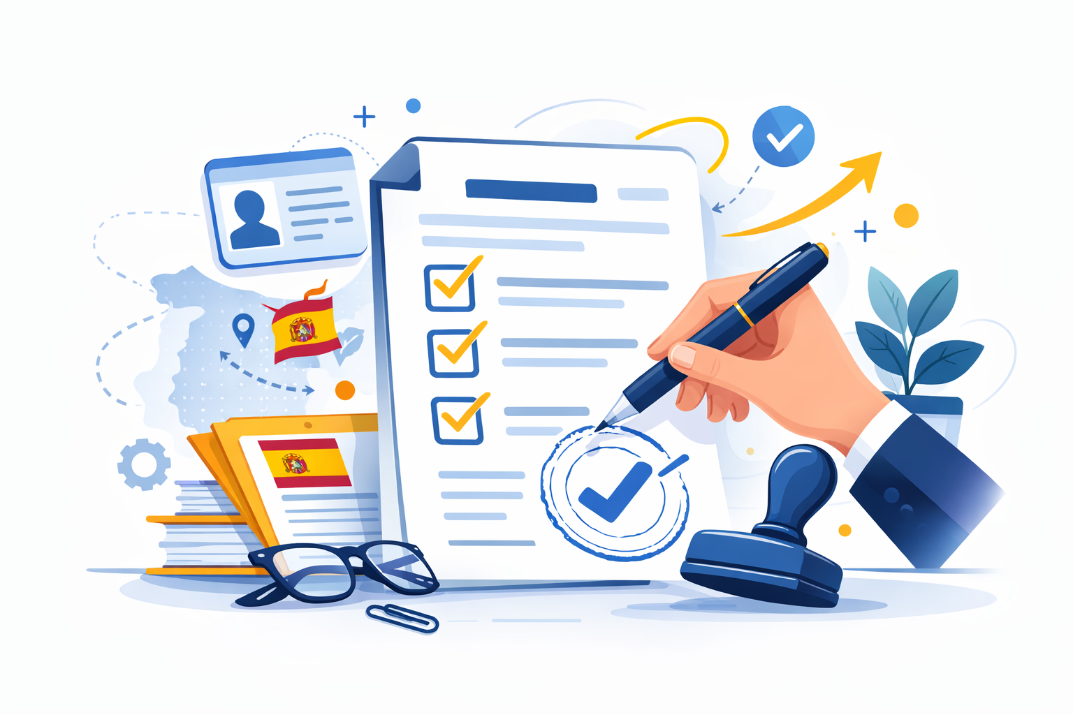 Revisión profesional de documentación de extranjería