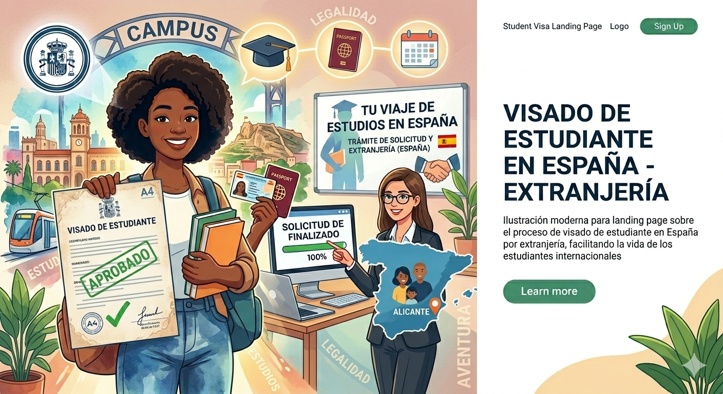 Gestión de Visado de Estudiante en España
